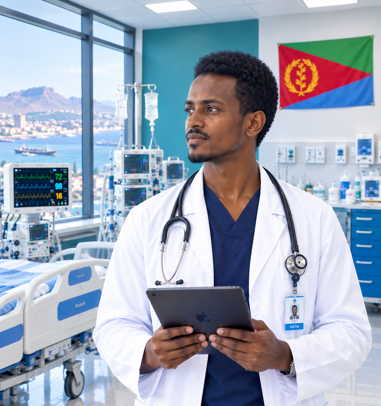 Medical equipment supplier for hospitals and healthcare facilities in Eritrea